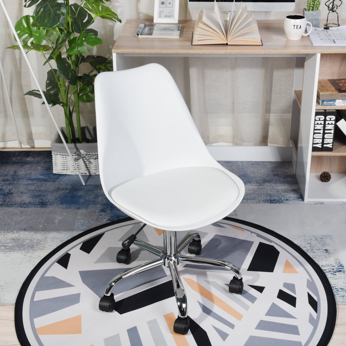 Blokhus Office Chair With Chrome Leg
