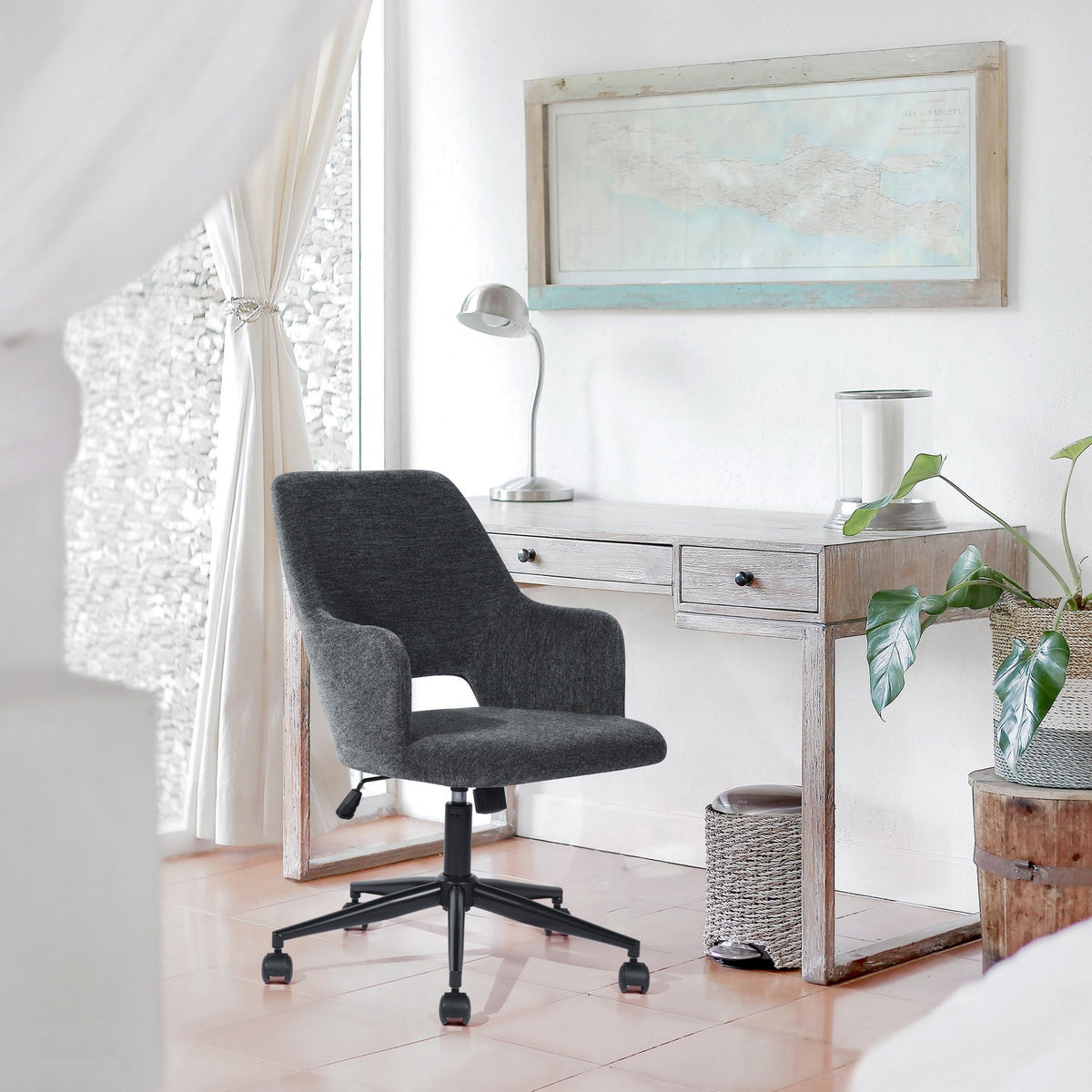 Boga Velvet Office Chair