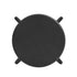 Modern Black Steel Chair - Breana BLK