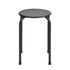 Modern Black Steel Chair - Breana BLK