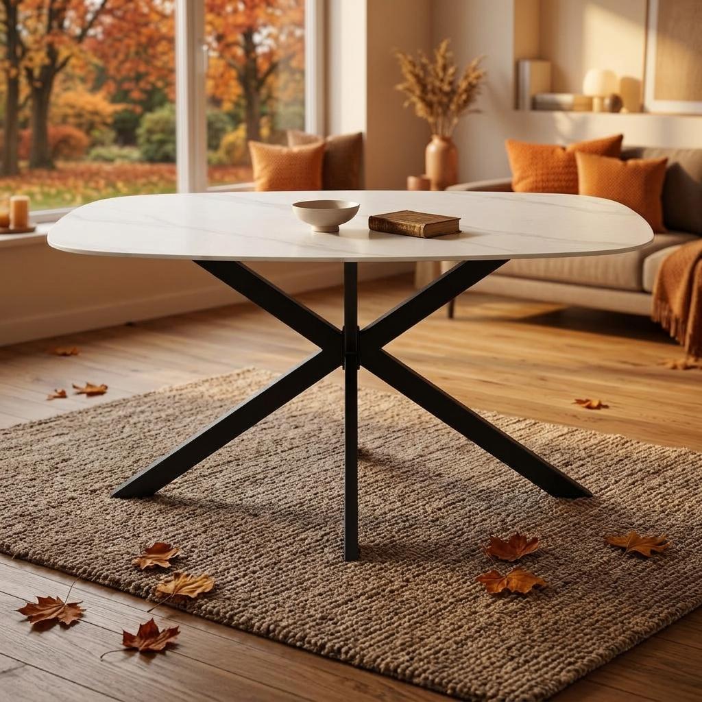 Modern Minimalist Marble Table - BROCK MARBLE