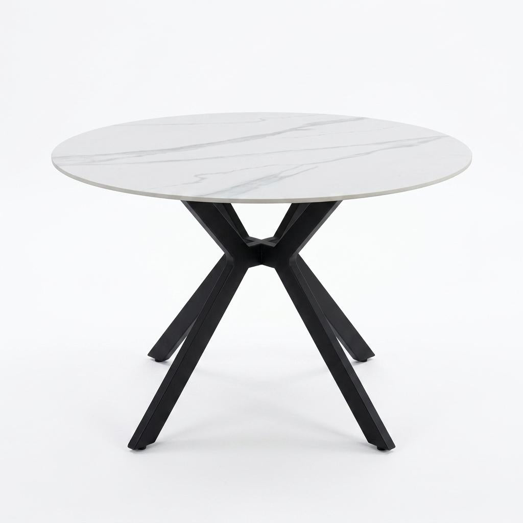 Modern Round Marble Dining Table – BROCK ROUND