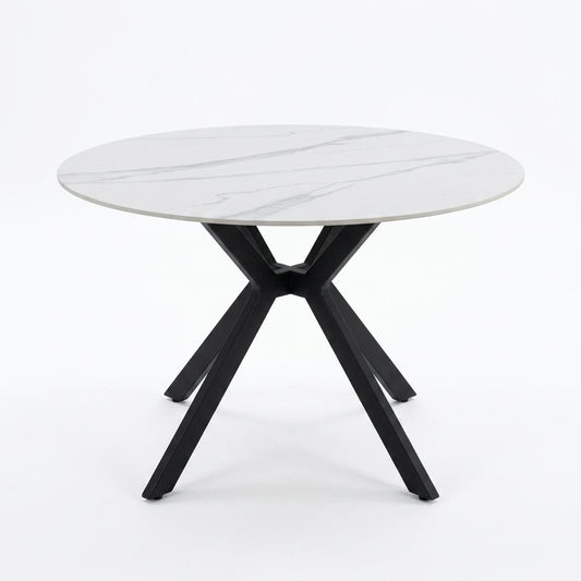 Modern Round Marble Dining Table – BROCK ROUND