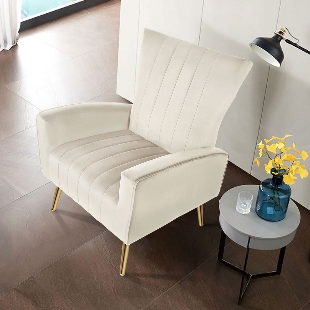 Bexley Velvet Accent Chair