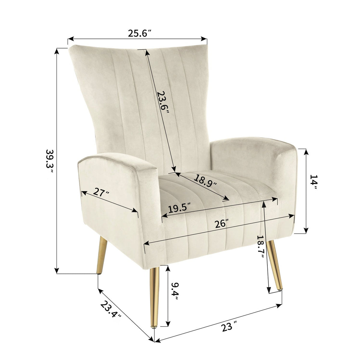 Bexley Velvet Accent Chair