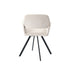 Modern Swivel Dining Chair, Fabric Upholstery - CALIFORNIA KD BEIGE SWIVEL FR