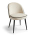 Modern Velvet Dining Chair, Contrast Piping – CAMPAIR DIN CHR