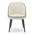 Modern Velvet Dining Chair, Contrast Piping – CAMPAIR DIN CHR