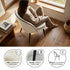 Modern Velvet Dining Chair, Contrast Piping – CAMPAIR DIN CHR
