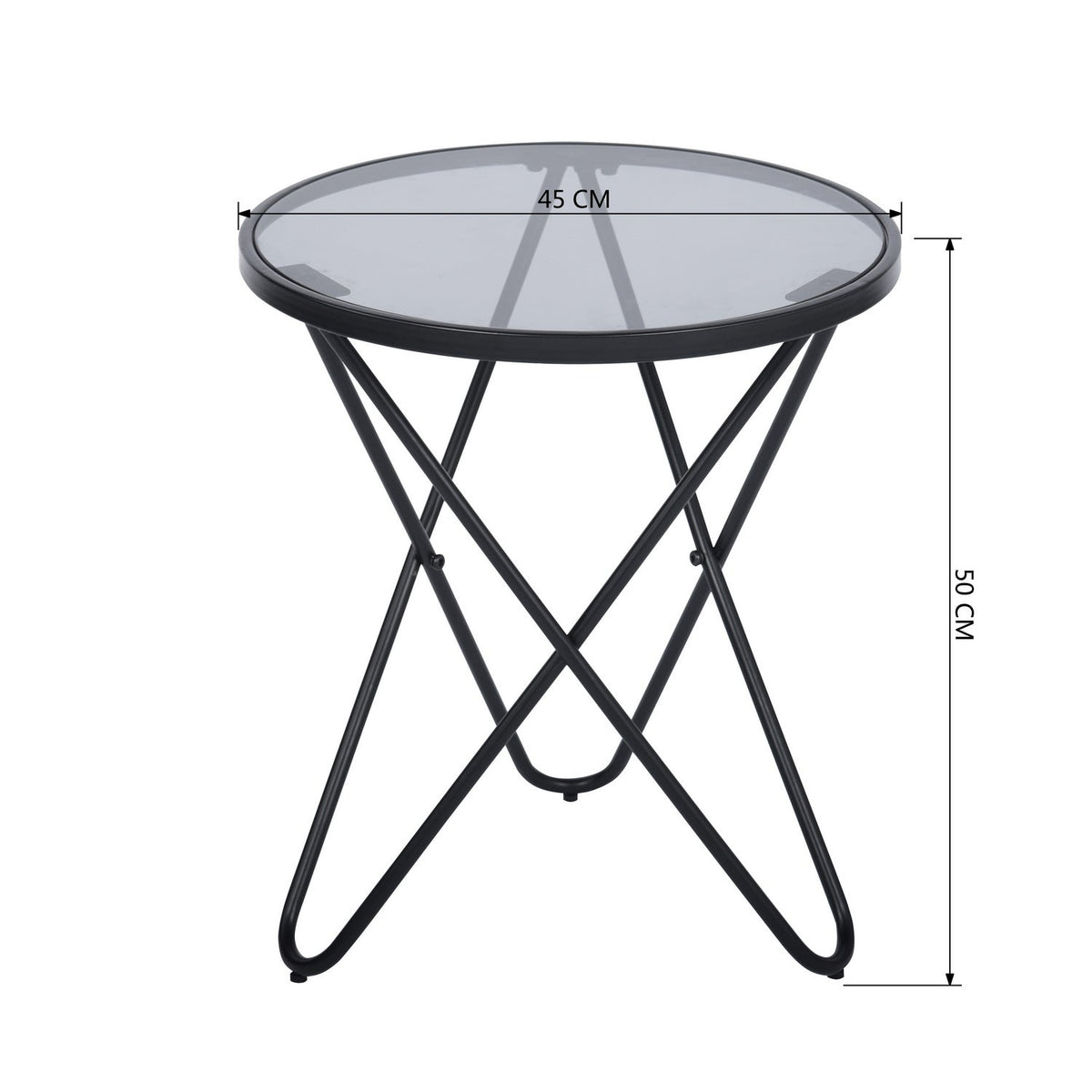 Canales Smoky Grey Coffee Table