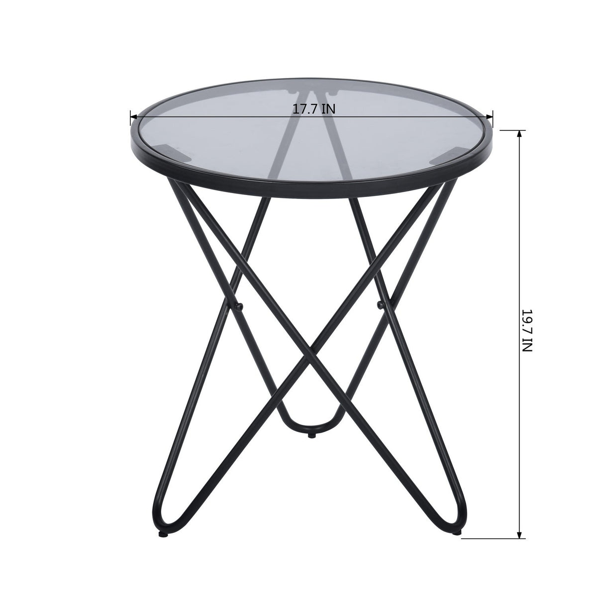 Canales Smoky Grey Coffee Table