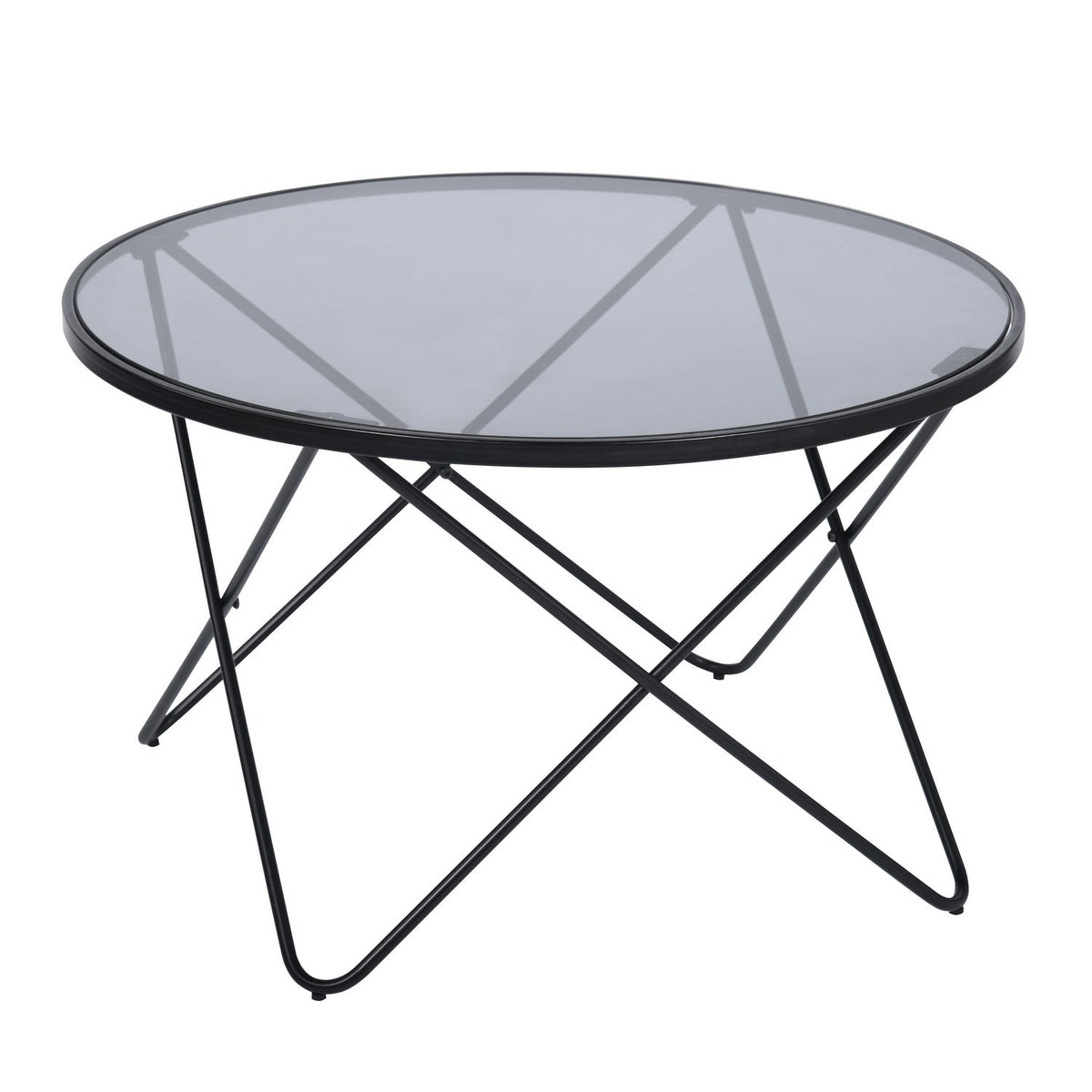 Canales Smoky Grey Coffee Table