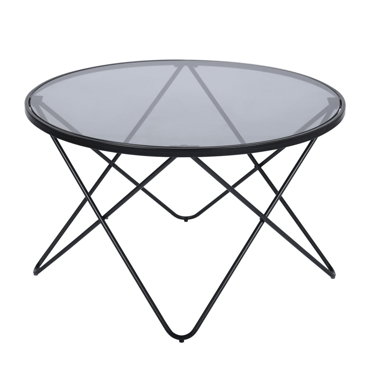Canales Smoky Grey Coffee Table