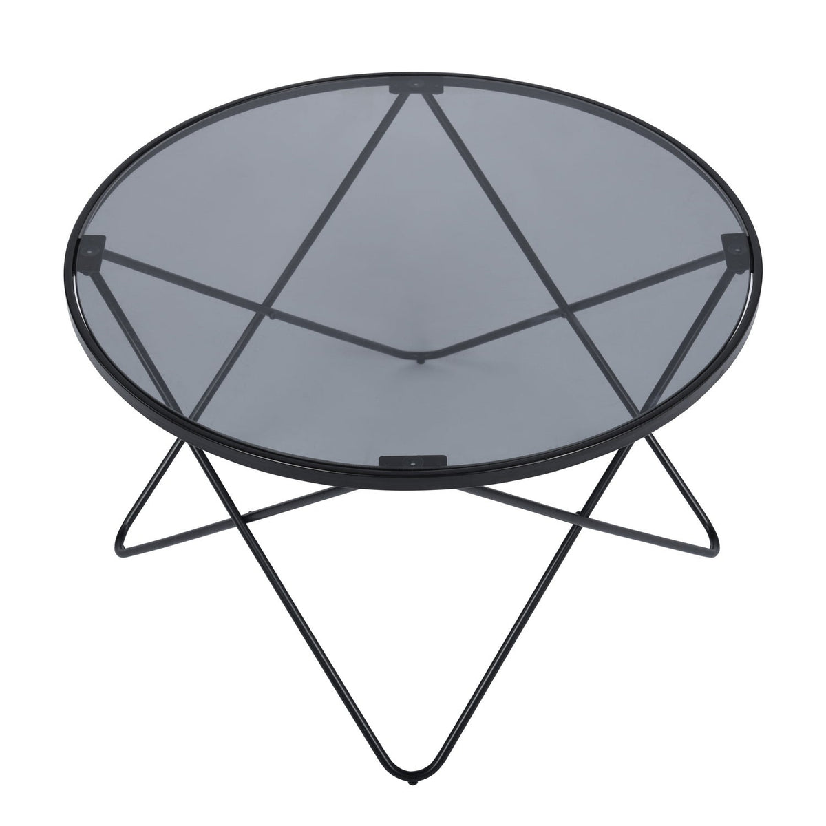 Canales Smoky Grey Coffee Table