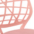 Modern Blush Mesh, Adjustable Swivel Chair - CARNATION A PINK