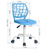 Modern Blue Mesh Office Chair - CARNATION BLUE PLICA Ⅰ
