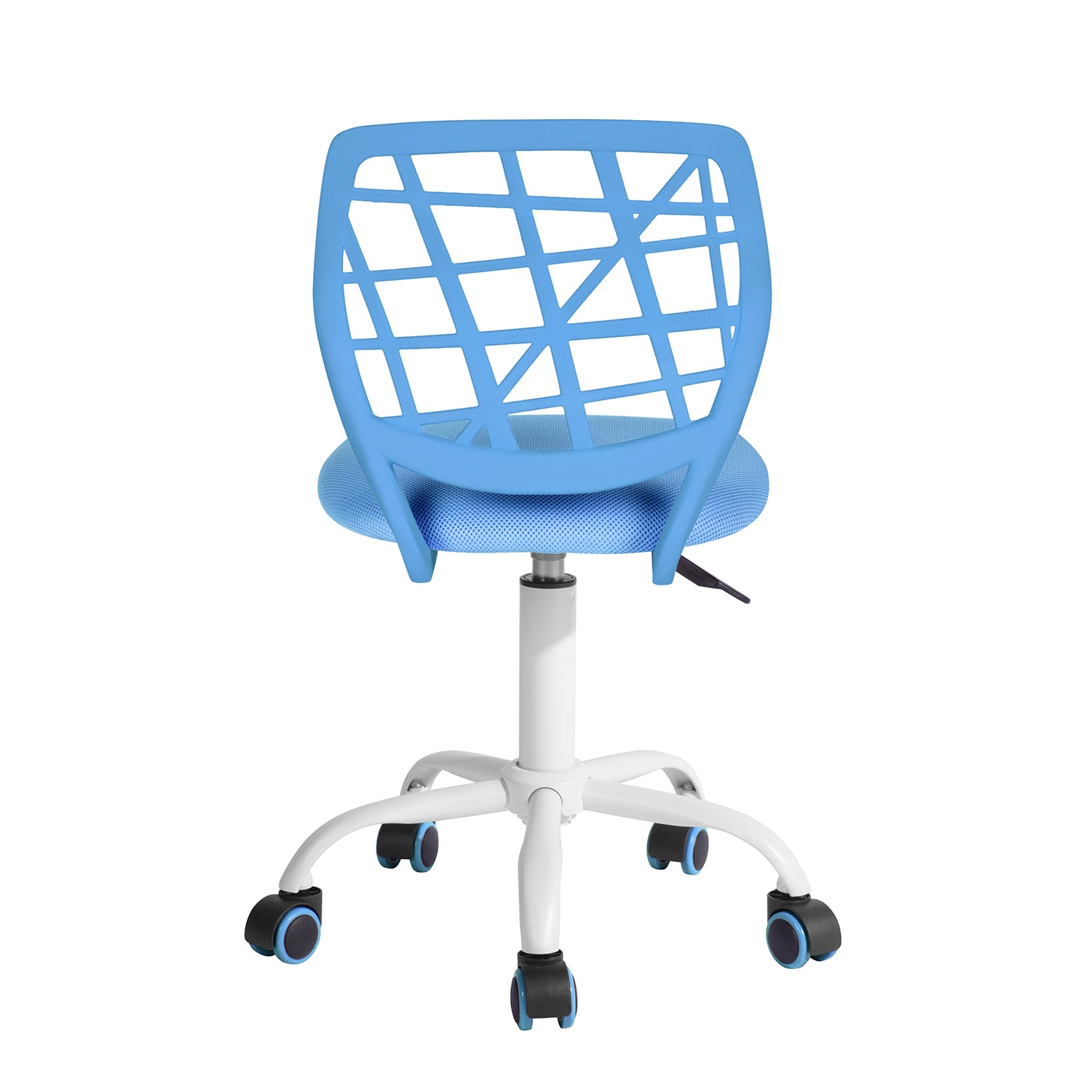 Modern Blue Mesh Office Chair - CARNATION BLUE PLICA Ⅰ