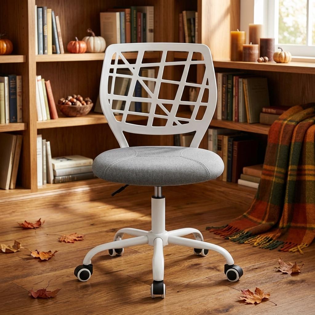 Modern Grey Mesh, Adjustable Swivel - CARNATION CF GRAY
