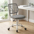 Modern Grey Mesh, Adjustable Swivel - CARNATION CF GRAY
