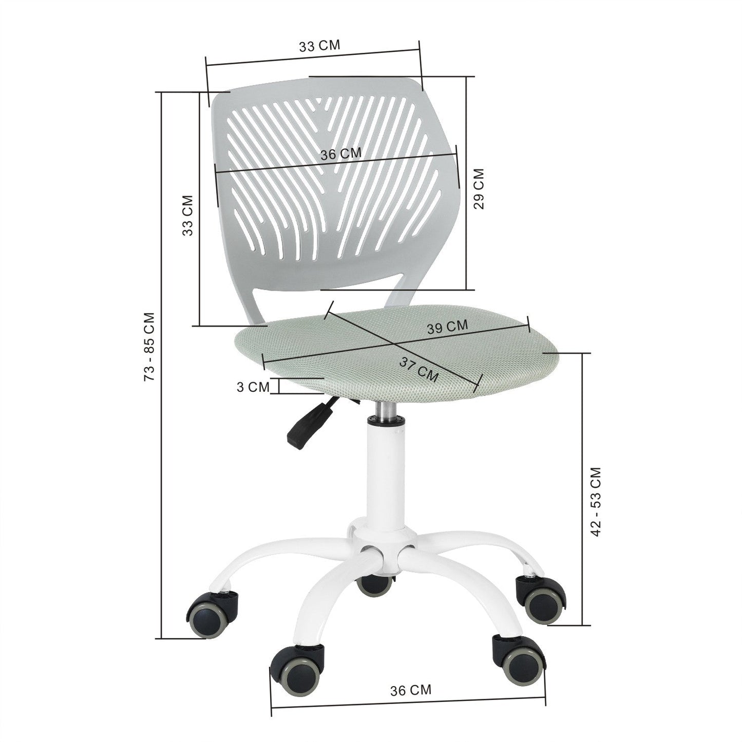 CARNATION MESH FABRIC Office Chair
