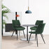 Casemiro Fabric Green 2Pcs Dining Chairs