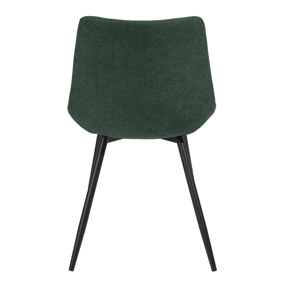 Casemiro Fabric Green 2Pcs Dining Chairs