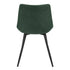 Casemiro Fabric Green 2Pcs Dining Chairs