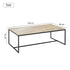 Modern Minimalist Coffee Table, Sleek Accent Design - CAZIR