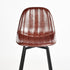 CHARLTON COUNTER PU208 BLACK LEG 2PCS – Dark brown Barstool