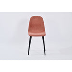 charlton o red - red dining chair - modern indoor furniture
