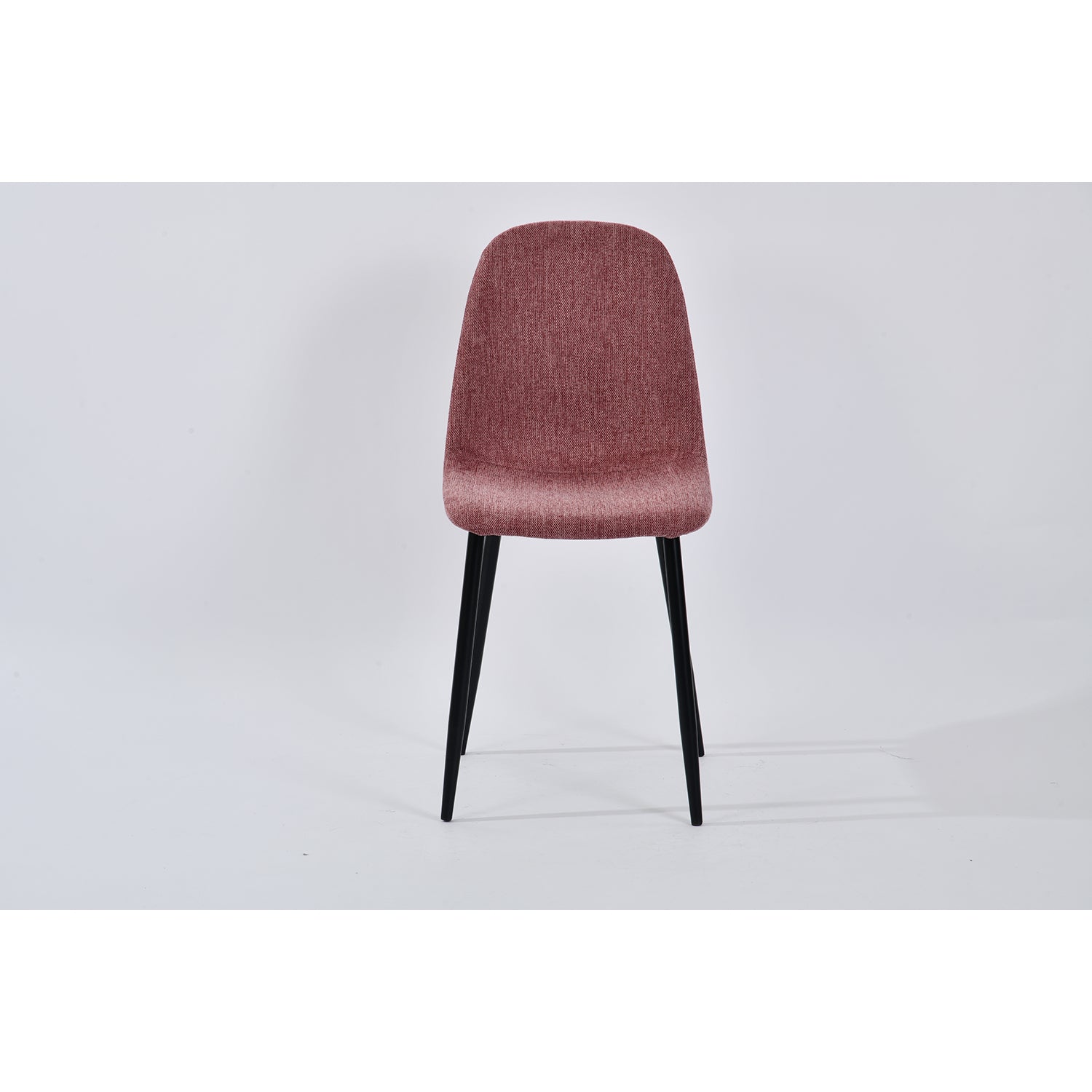 charlton p red - red dining chair - modern indoor furniture