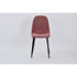 charlton p red - red dining chair - modern indoor furniture