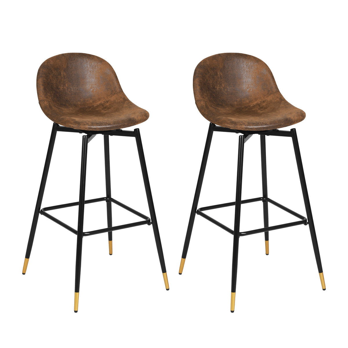 Charlton Velvet Revolvable Bar Stool