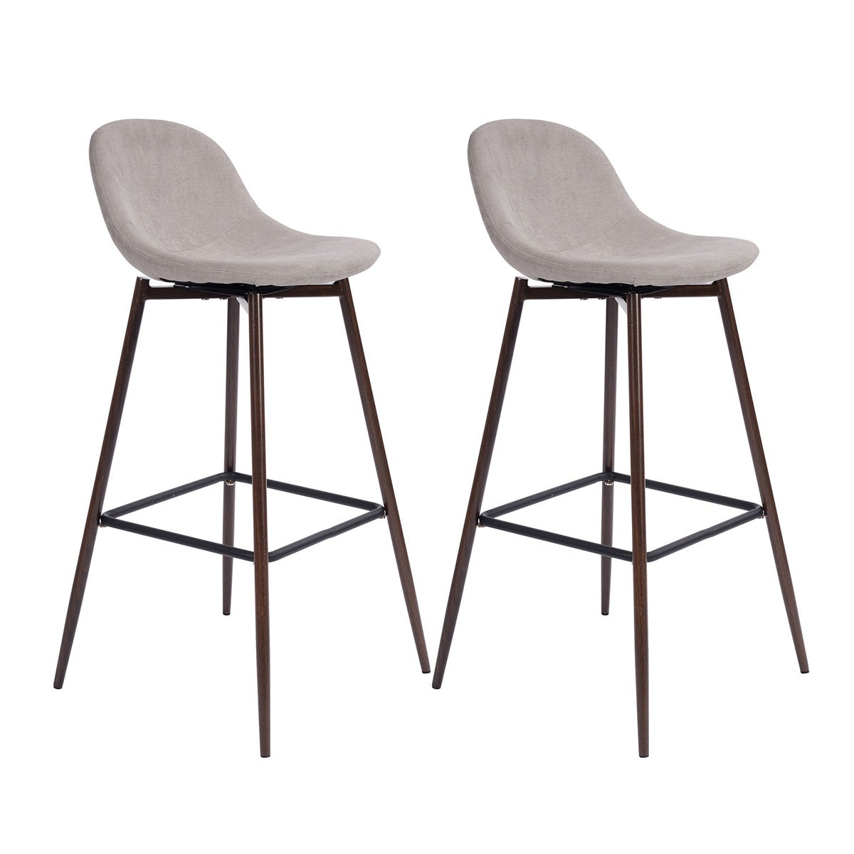 Charlton Terry Fabrice Revolvable Bar Stool