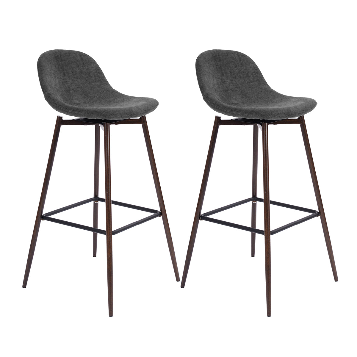 Charlton Terry Fabrice Revolvable Bar Stool