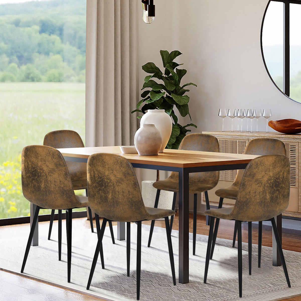 Charlton Suede Nl  Dining Chair