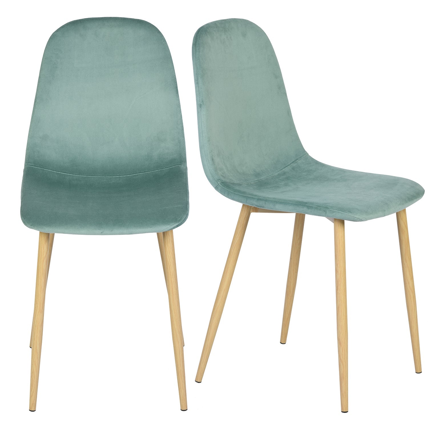 Charlton Velvet Dining Chair( Set Of 2)