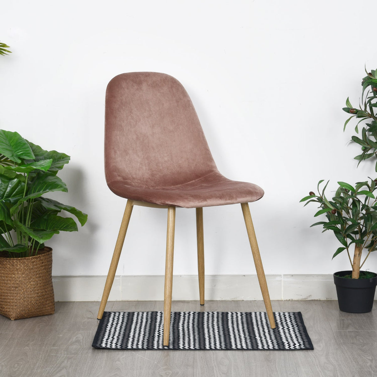 Charlton Velvet Dining Chair( Set Of 2)