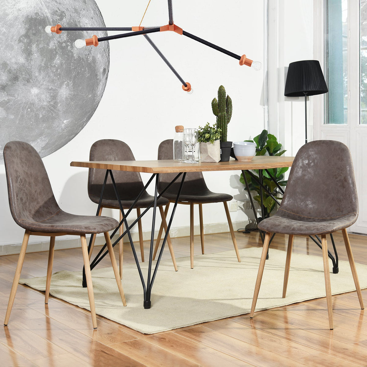 Charlton Vintage Pu Dining Chair