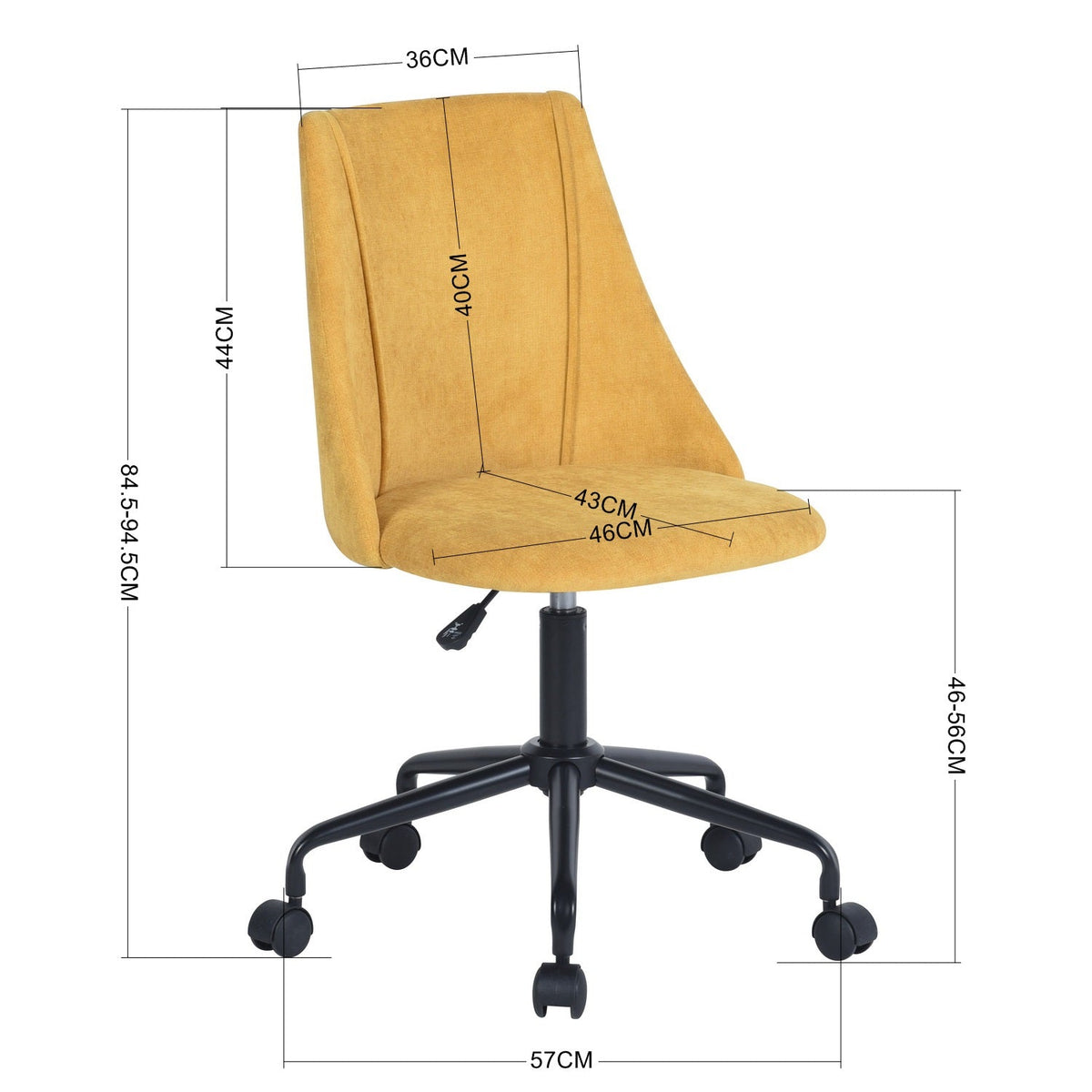 Cian Terry Fabric Office Chair