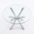 Modern Stainless Glass Table – CILLIAN STAINLESS