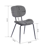 Cleon Terry Fabric Dining Chair