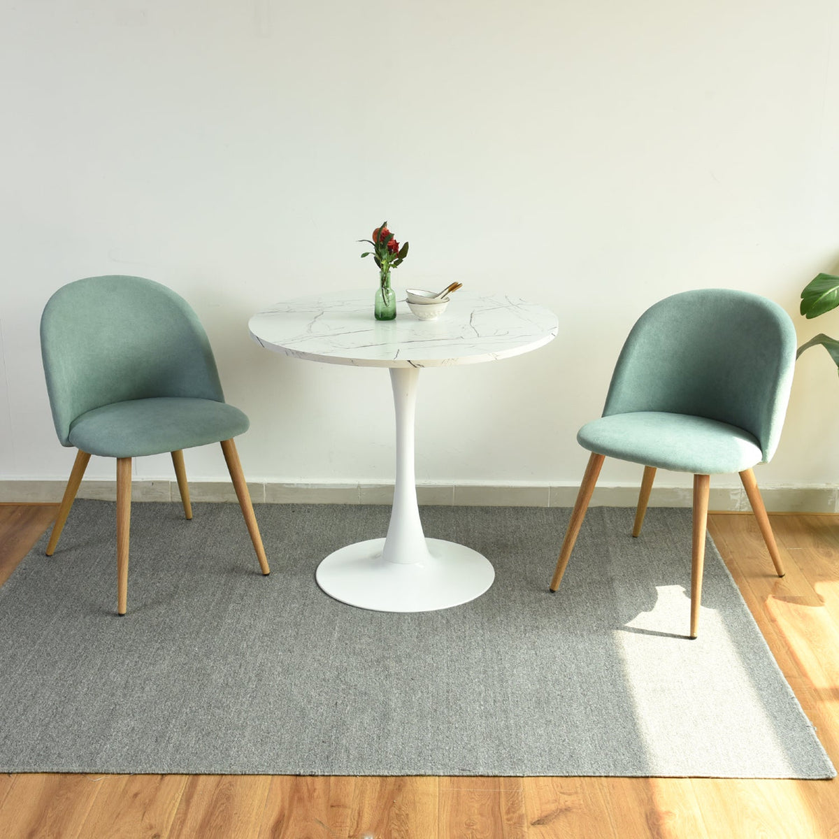 Clift Marble Effect Top Dining Table
