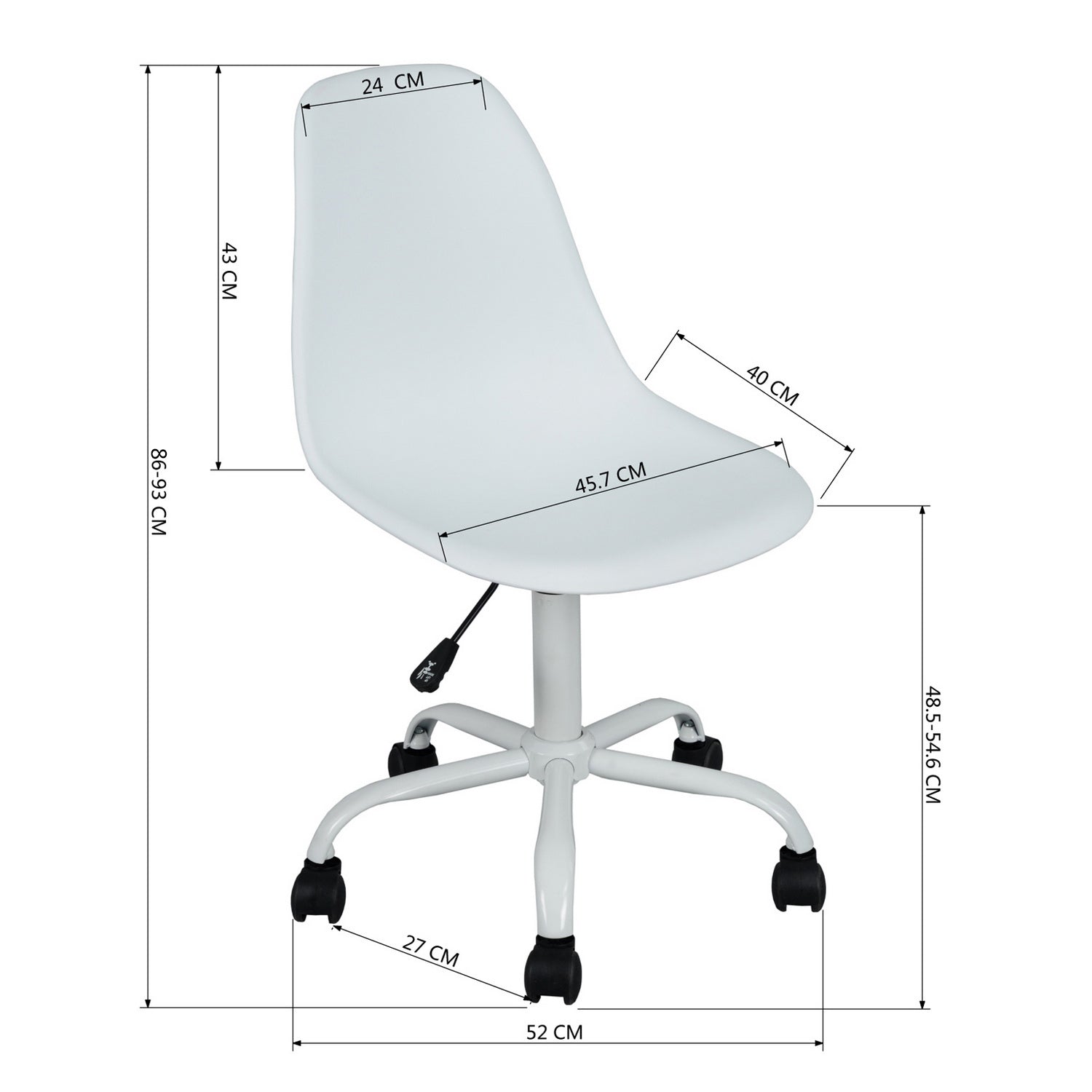 Collins Plastic Office Chair