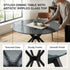 Modern Black Glass Dining Table – COLT BLACK