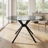 Modern Black Glass Dining Table – COLT BLACK