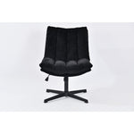 confod black - black leisure chair - folding pvc chair for events or indoor