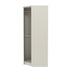 Modern Beige Corner Storage, Particleboard & MDF - Corner Wardrobe with Mirror