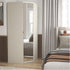 Modern Grey Corner Wardrobe, Particle Board & MDF - Space-Saving Storage