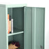 Councilbluffs Green Accent Cabinets